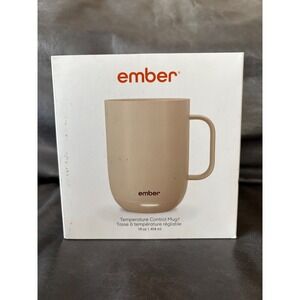 Ember Mug 2 Temperature Control Smart Mug 14oz Sandstone Coffee Cup Gift NEW